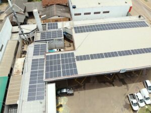 Commercial building energy efficiency upgrade delivering ESG carbon arbitrage returns